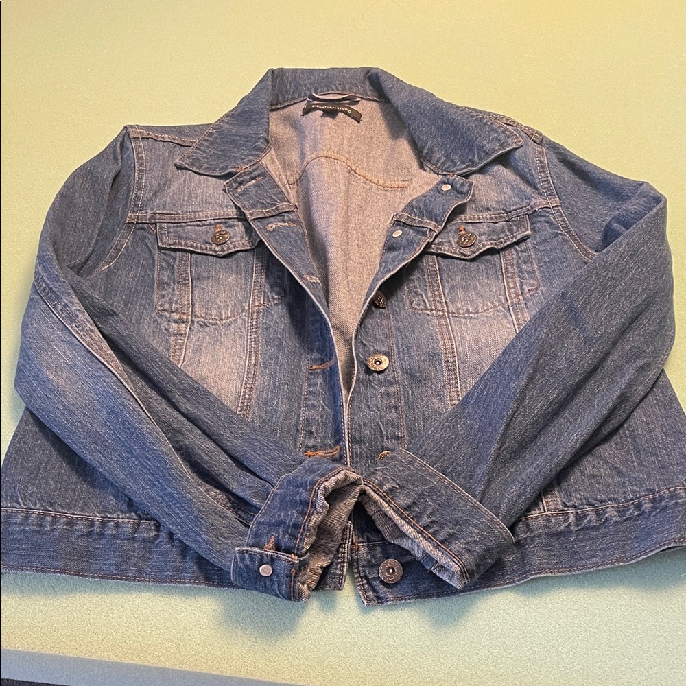 Signature Studio Blue Jean Jacket